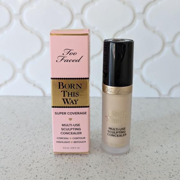 ✨NEW✨ Born This Way Super Coverage Multi-Use Concealer - Snow - Picture 2 of 3